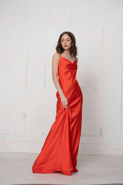 Dress Florian flame scarlet 